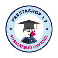 logo formateur officiel PrestaShop 
