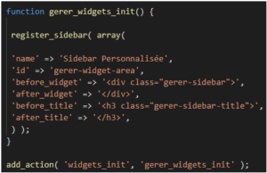 code sidebar 